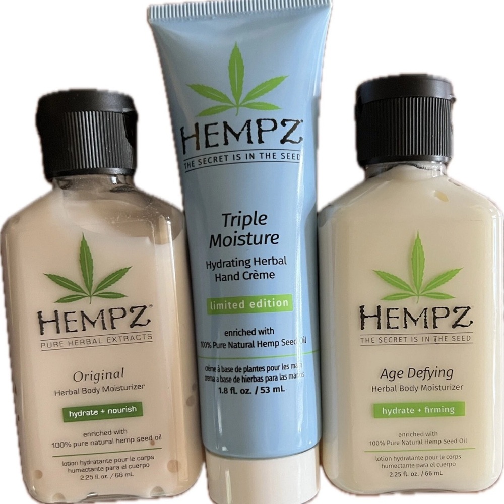 Hempz Herbal Body Moisturizer and Hand Crème Set